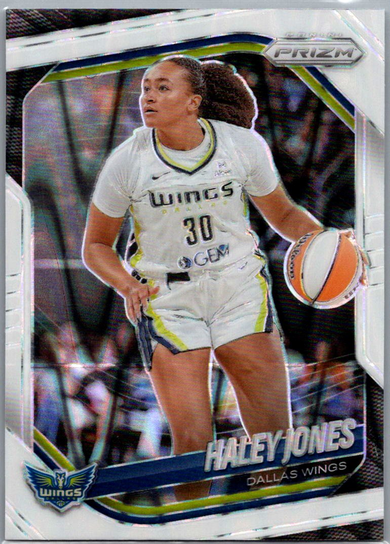 2025 Panini Prizm WNBA - White Seismic Prizms Haley Jones #43 front