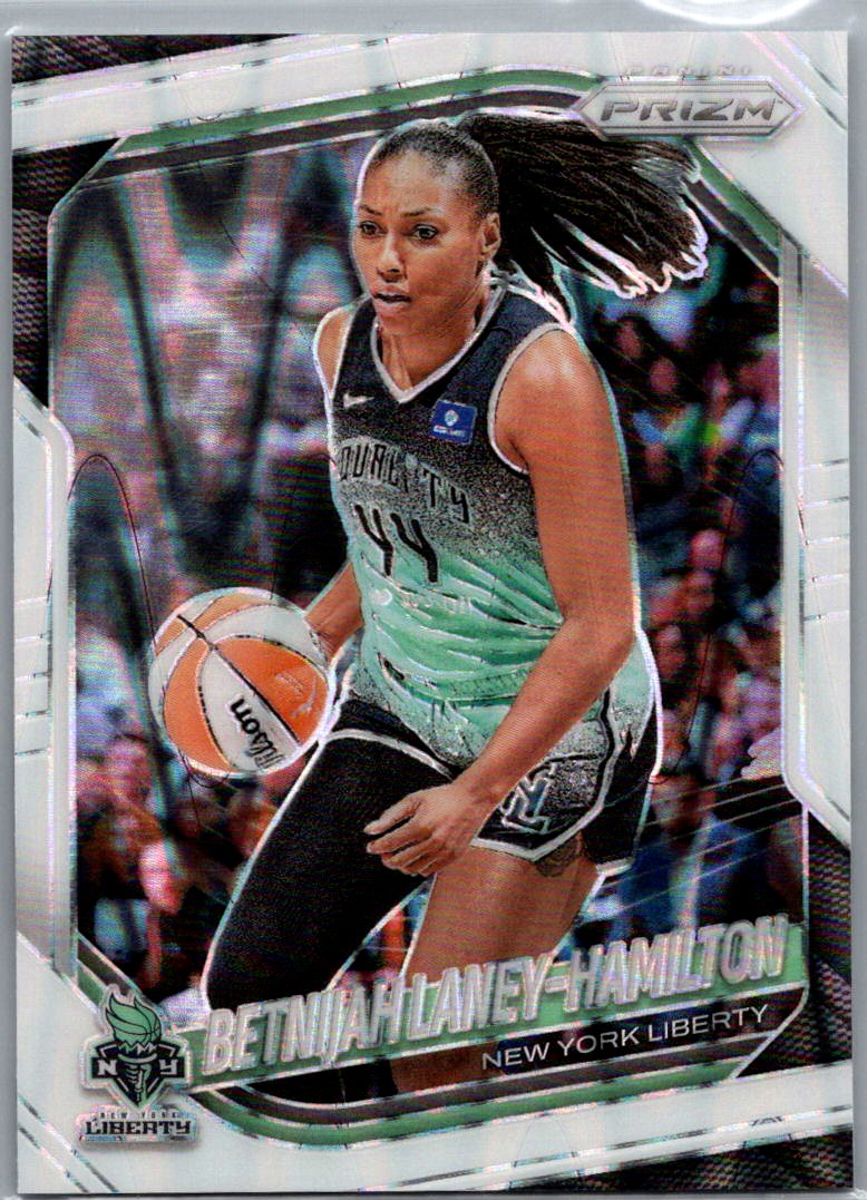 2025 Panini Prizm WNBA - White Seismic Prizms Betnijah Laney-Hamilton #114 front