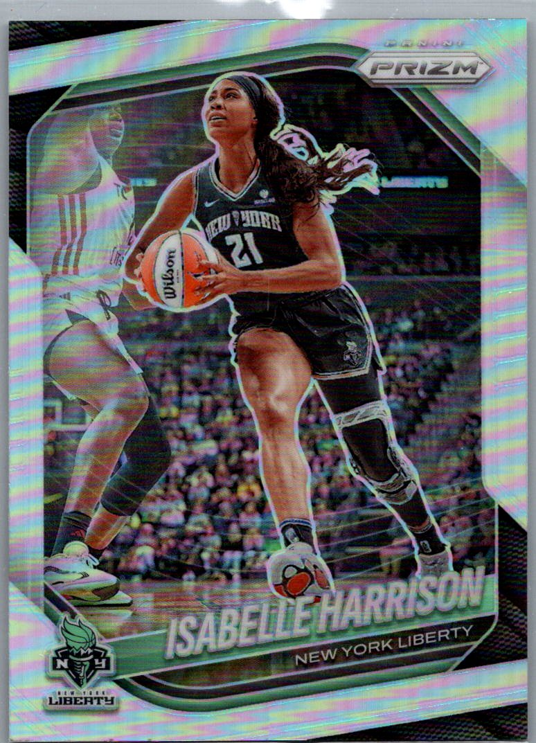 2025 Panini Prizm WNBA - Silver Prizms Isabelle Harrison #12 front