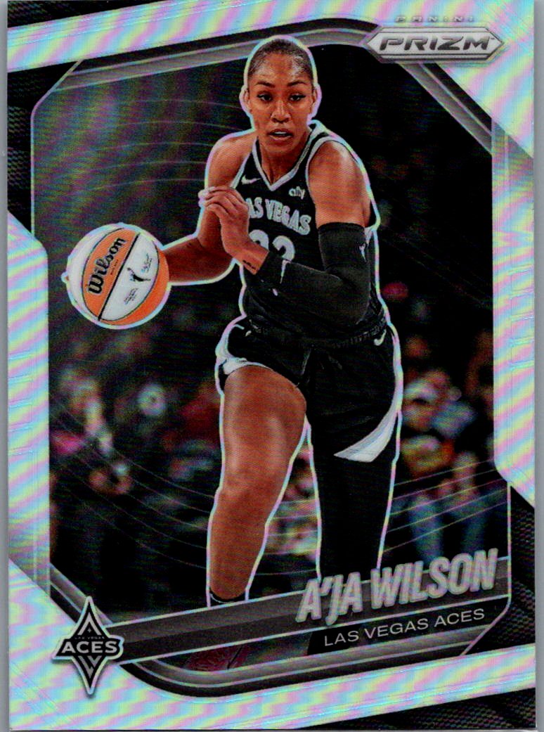 2025 Panini Prizm WNBA - Silver Prizms A’ja Wilson #76 front