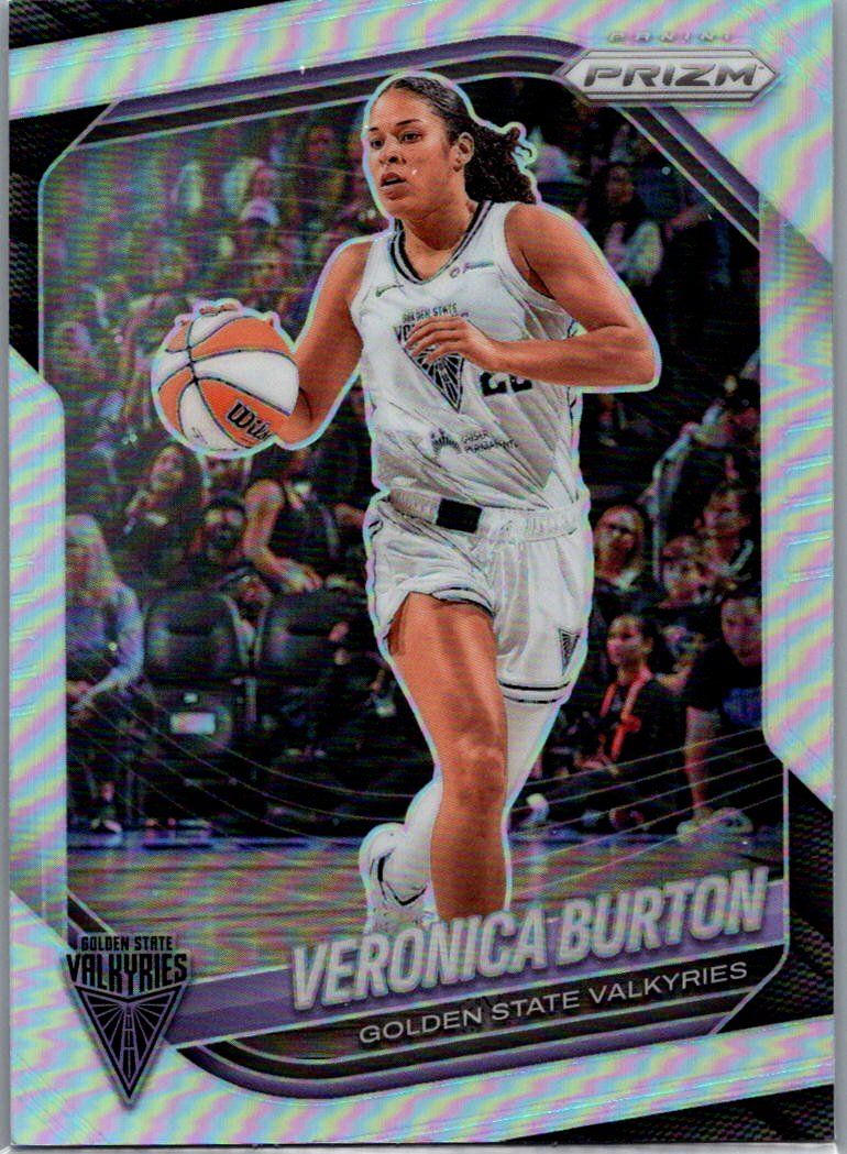 2025 Panini Prizm WNBA - Silver Prizms Veronica Burton #70 front