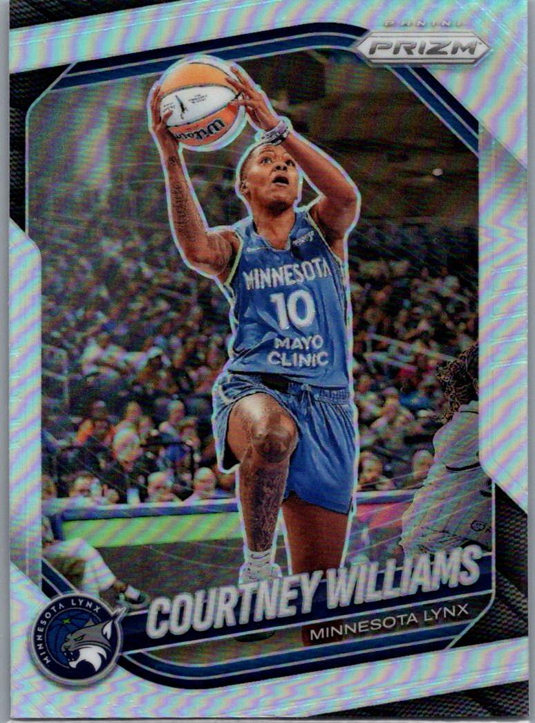 2025 Panini Prizm WNBA - Silver Prizms Courtney Williams #69 front