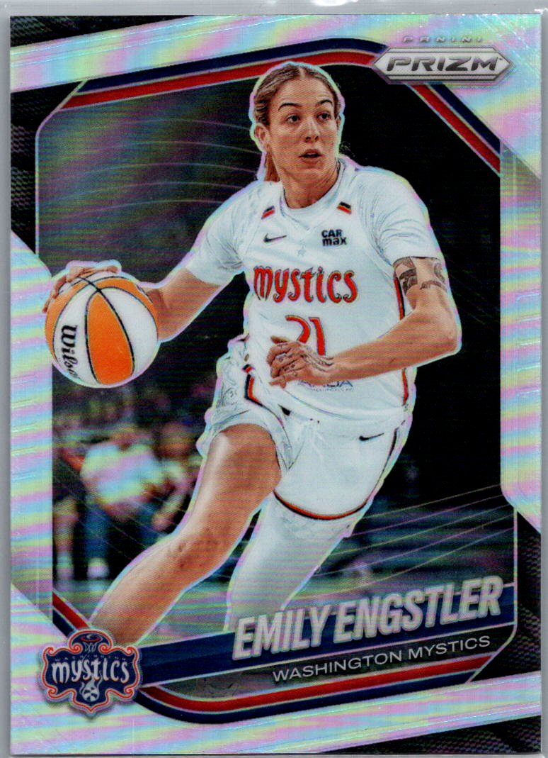 2025 Panini Prizm WNBA - Silver Prizms Emily Engstler #84 front