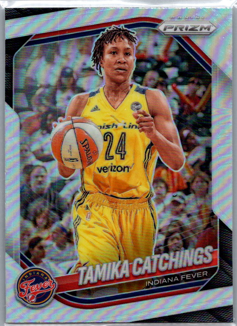 2025 Panini Prizm WNBA - Silver Prizms Tamika Catchings #60 front