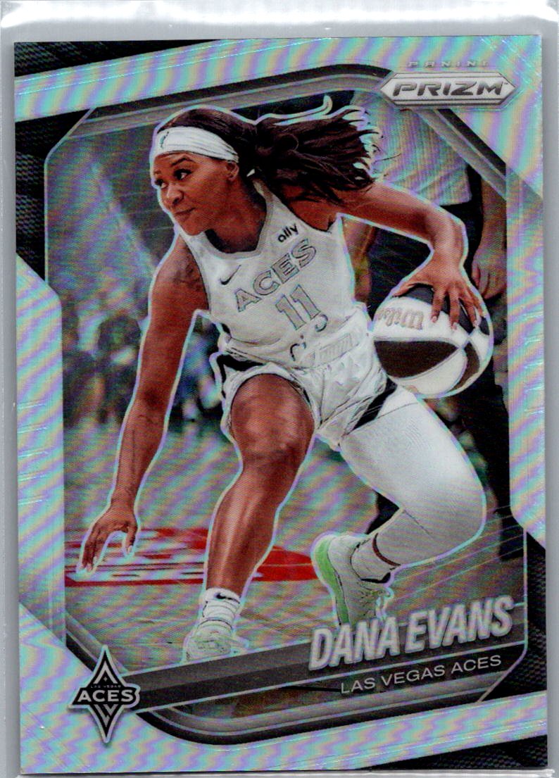 2025 Panini Prizm WNBA - Silver Prizms Dana Evans #33 front