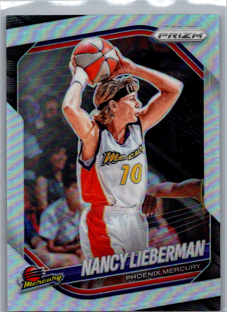 2025 Panini Prizm WNBA - Silver Prizms Nancy Lieberman #34 front