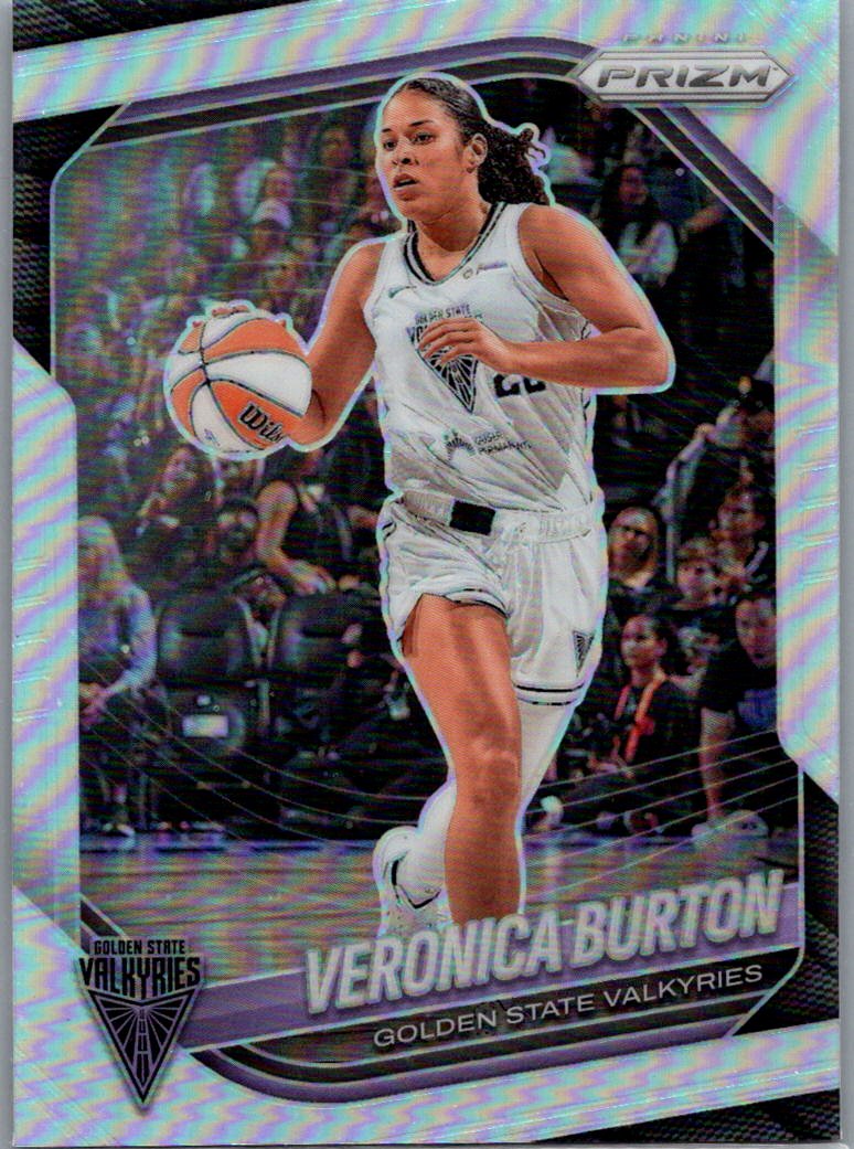 2025 Panini Prizm WNBA - Silver Prizms Veronica Burton #70 front