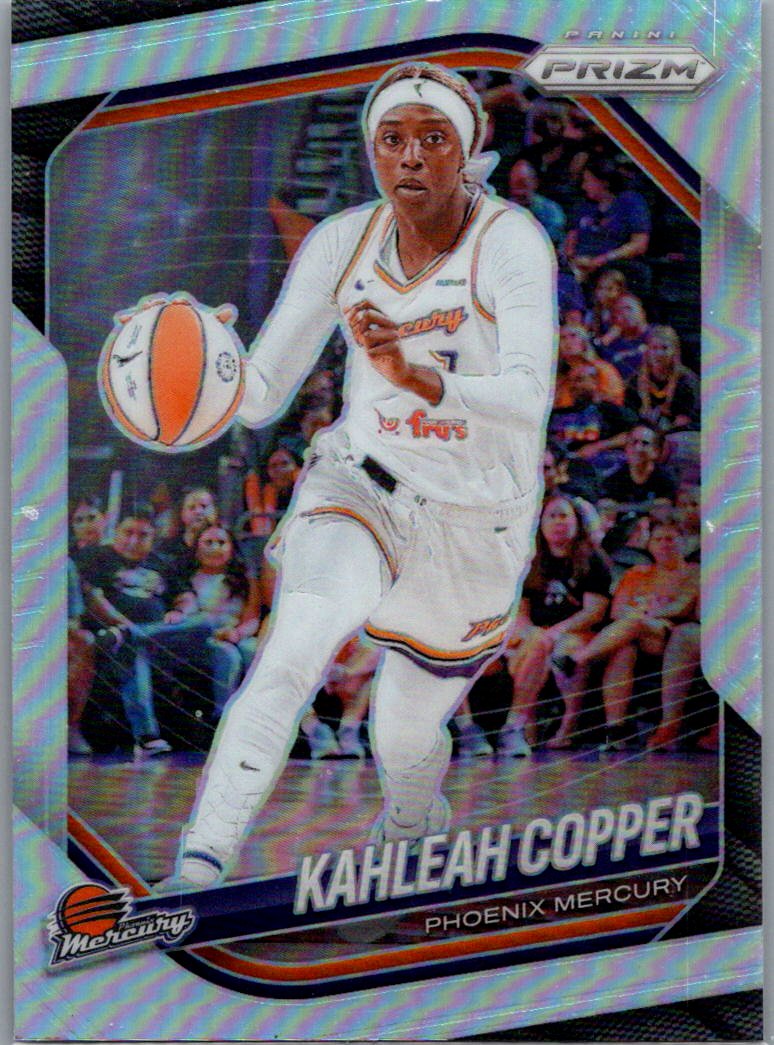 2025 Panini Prizm WNBA - Silver Prizms Kahleah Copper #62 front