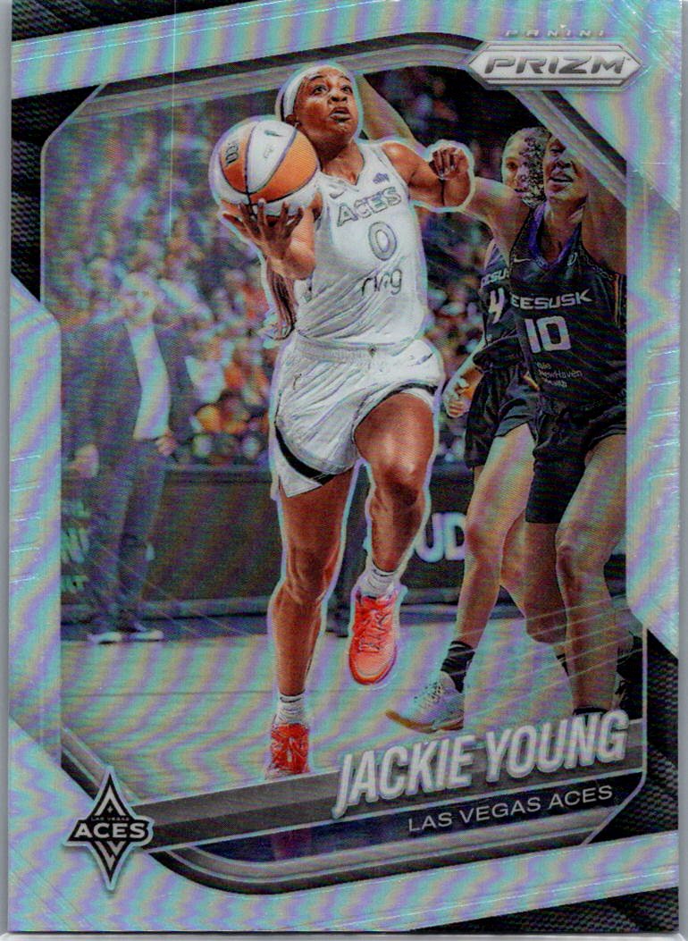 2025 Panini Prizm WNBA - Silver Prizms Jackie Young #23 front