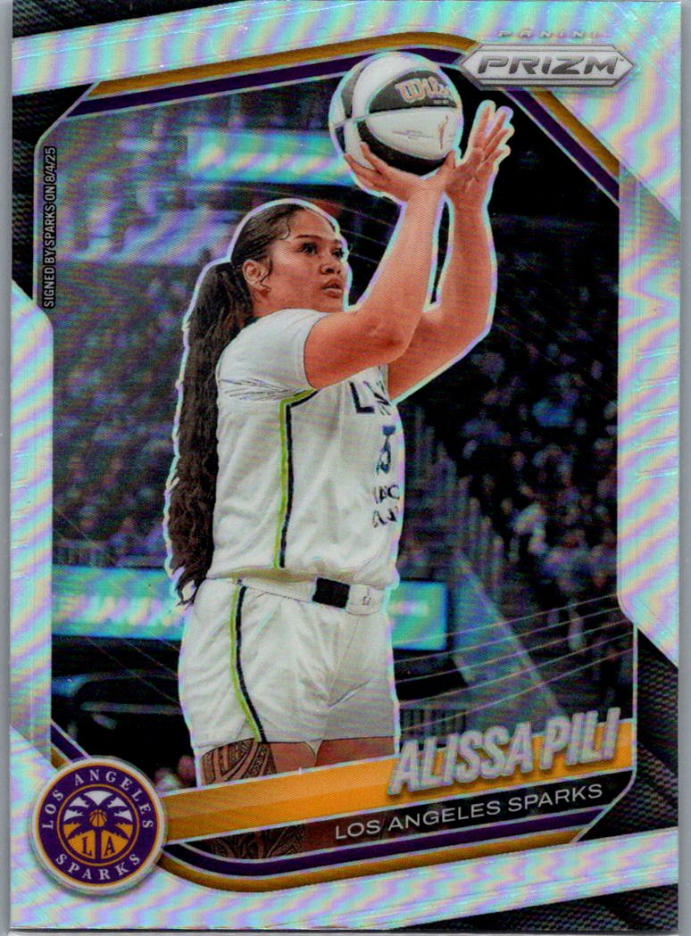2025 Panini Prizm WNBA - Silver Prizms Alissa Pili #78 front