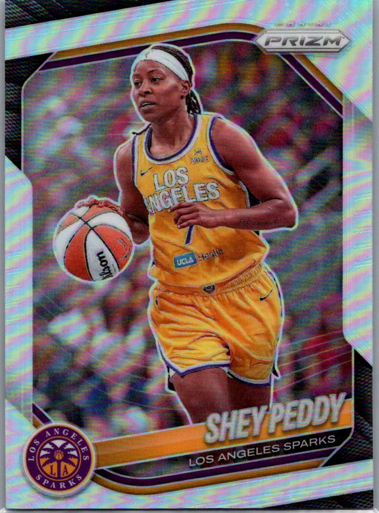 2025 Panini Prizm WNBA - Silver Prizms Shey Peddy #136 front