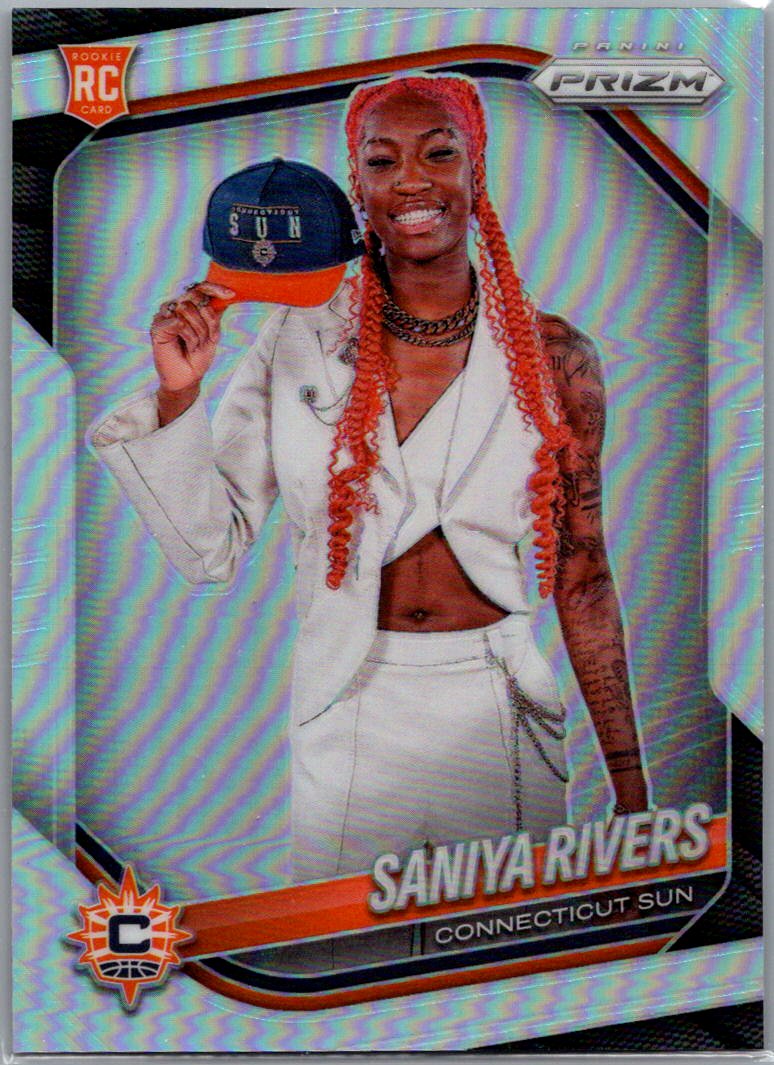 2025 Panini Prizm WNBA - Silver Prizms Saniya Rivers #150 front