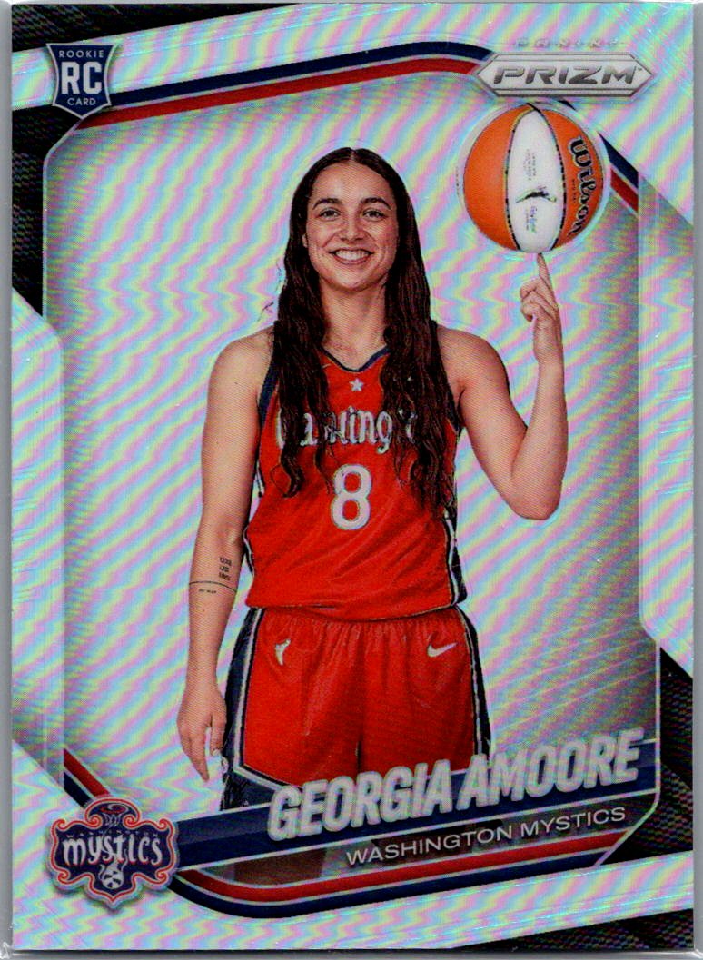 2025 Panini Prizm WNBA - Silver Prizms Georgia Amoore #140 front