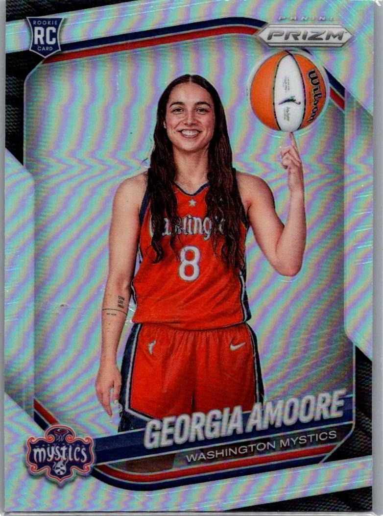 2025 Panini Prizm WNBA - Silver Prizms Georgia Amoore #140 front