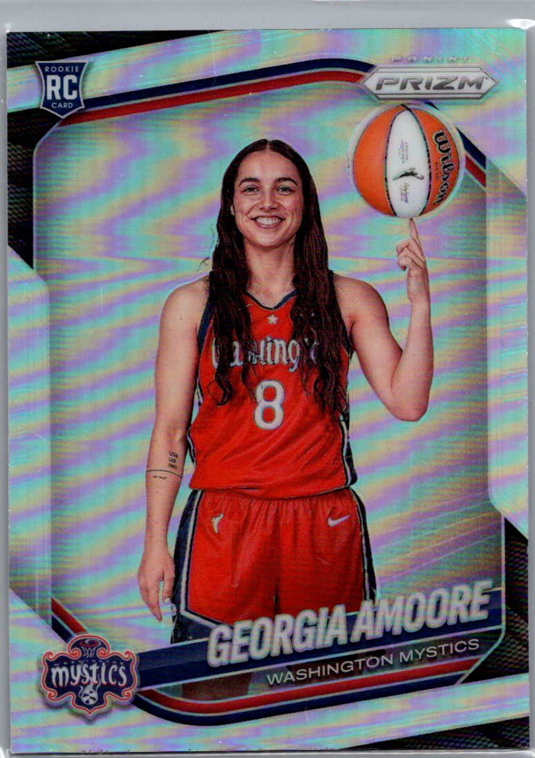 2025 Panini Prizm WNBA - Silver Prizms Georgia Amoore #140 front