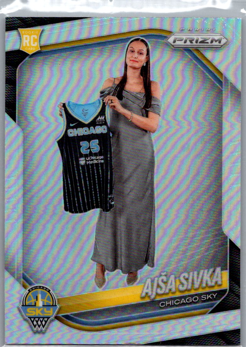 2025 Panini Prizm WNBA - Silver Prizms Ajsa Sivka #85 front
