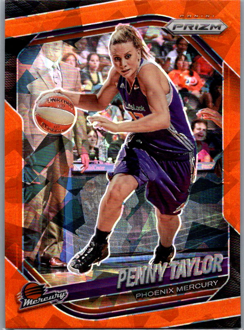 2025 Panini Prizm WNBA - Zduplicate Orange Ice Prizms Penny Taylor #30 front