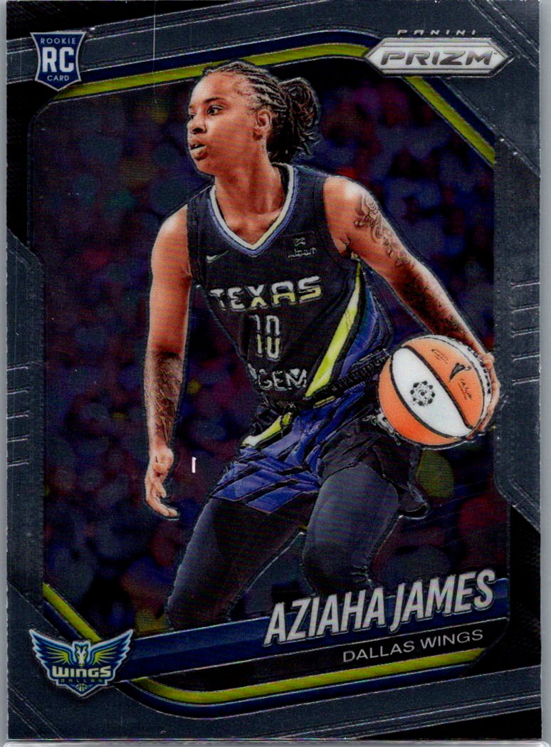 2025 Panini Prizm WNBA Aziaha James #83 RC front