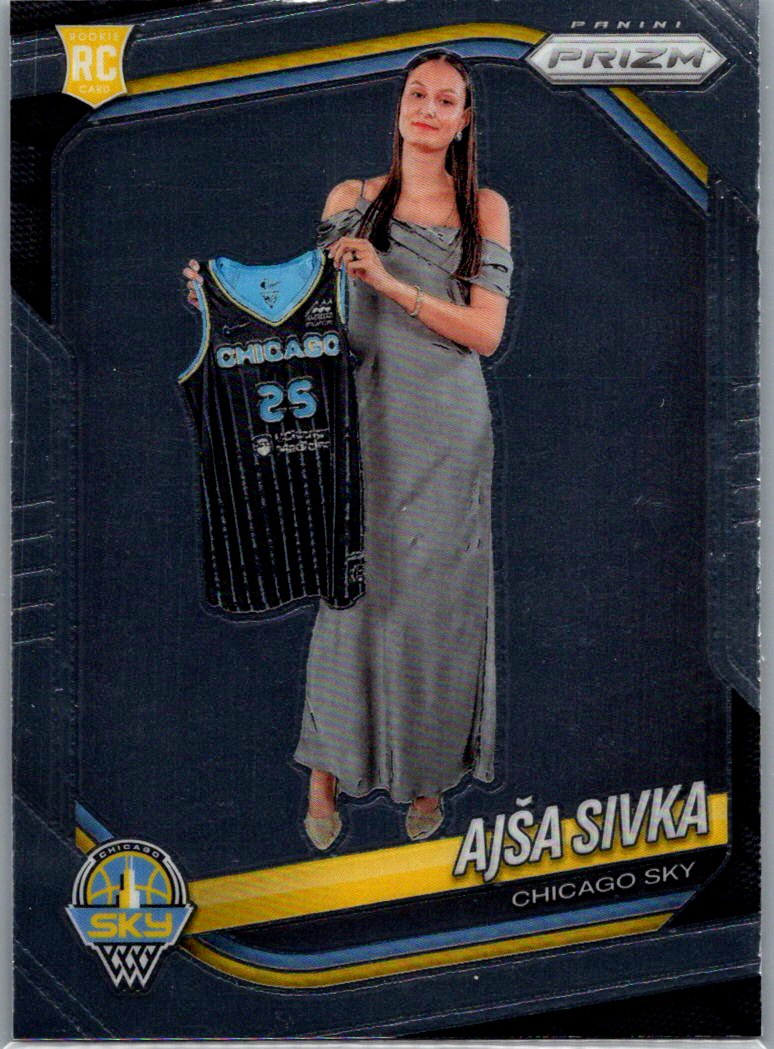 2025 Panini Prizm WNBA Ajsa Sivka #85 RC front