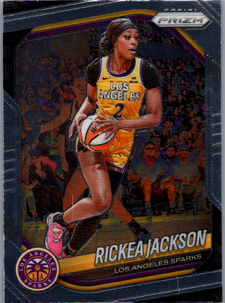 2025 Panini Prizm WNBA Rickea Jackson #118 front