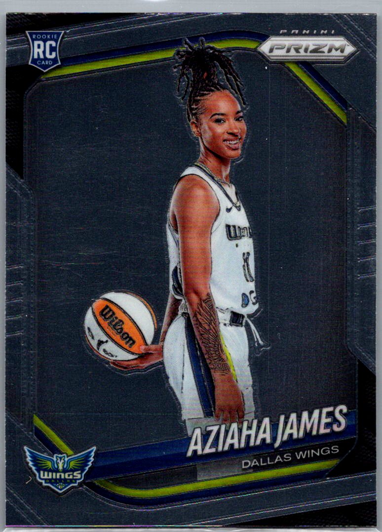 2025 Panini Prizm WNBA Aziaha James #141 RC front