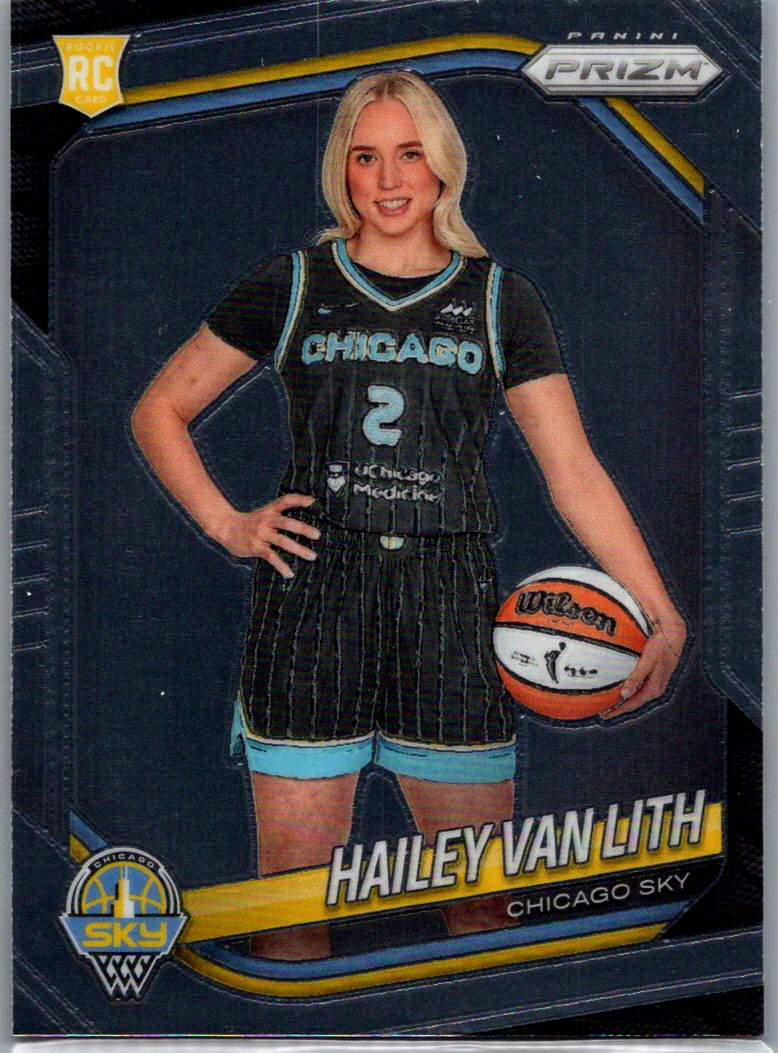2025 Panini Prizm WNBA Hailey Van Lith #139 RC front