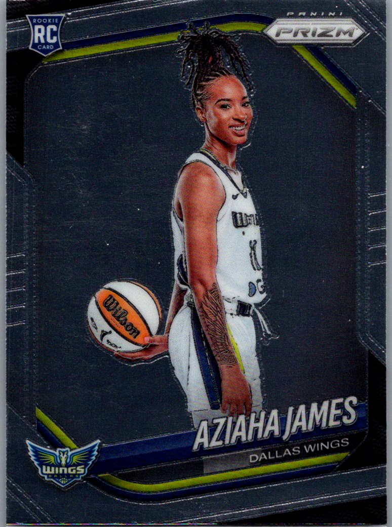 2025 Panini Prizm WNBA Aziaha James #141 RC front