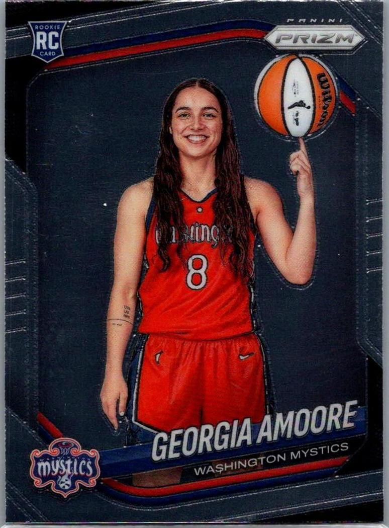 2025 Panini Prizm WNBA Georgia Amoore #140 RC front
