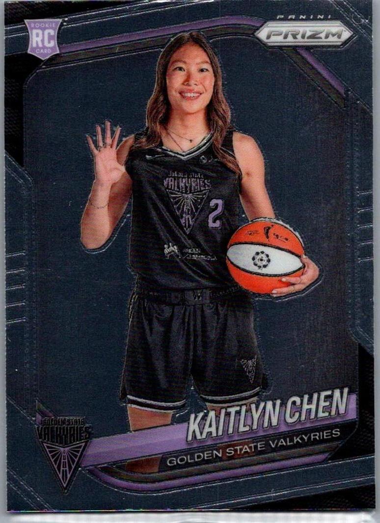 2025 Panini Prizm WNBA Kaitlyn Chen #143 RC front