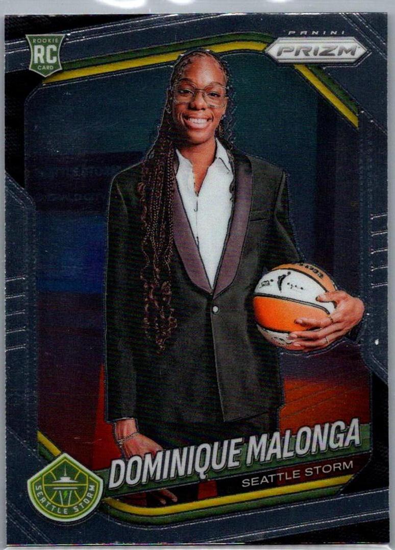 2025 Panini Prizm WNBA Dominique Malonga #144 RC front