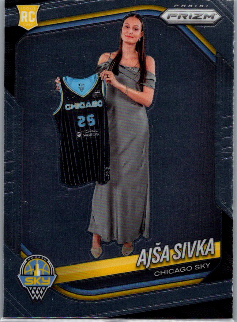 2025 Panini Prizm WNBA Ajsa Sivka #85 RC front