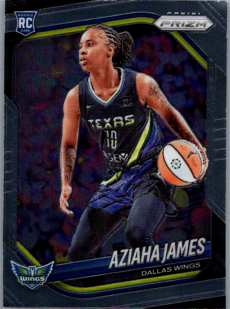 2025 Panini Prizm WNBA Aziaha James #83 RC front