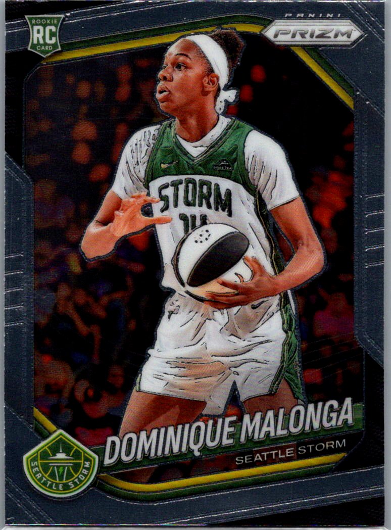 2025 Panini Prizm WNBA Dominique Malonga #116 RC front