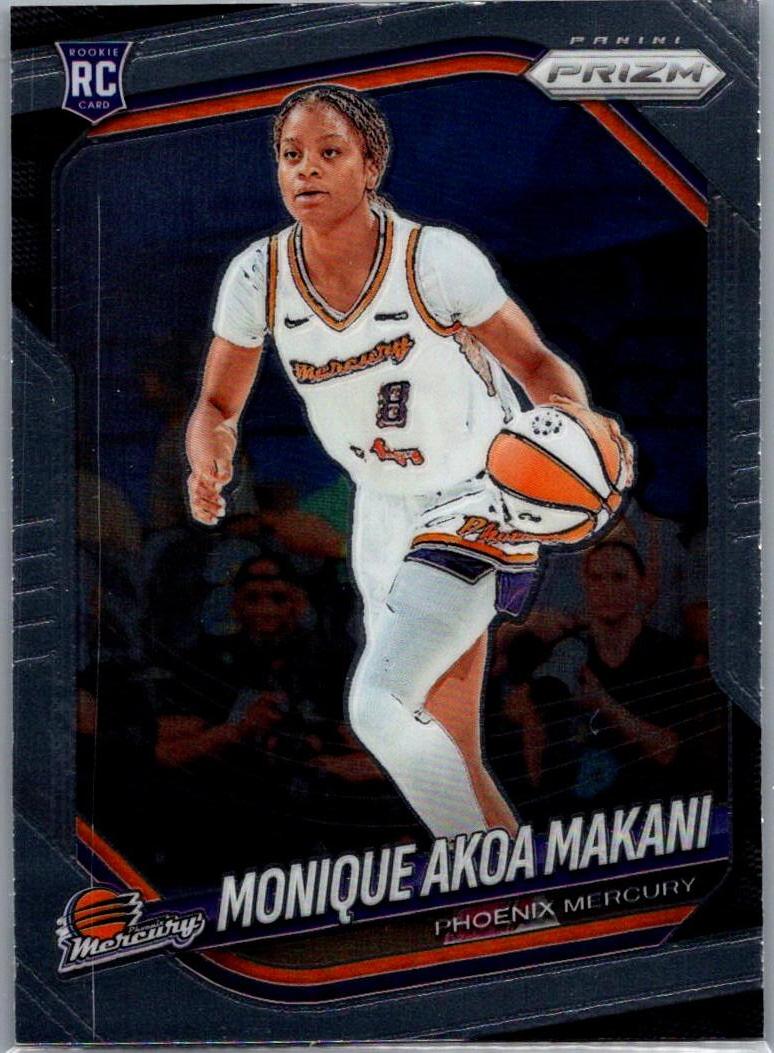 2025 Panini Prizm WNBA Monique Akoa Makani #98 RC front