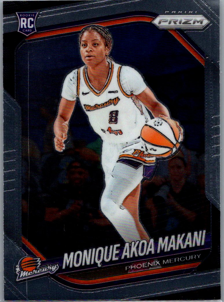 2025 Panini Prizm WNBA Monique Akoa Makani #98 RC front