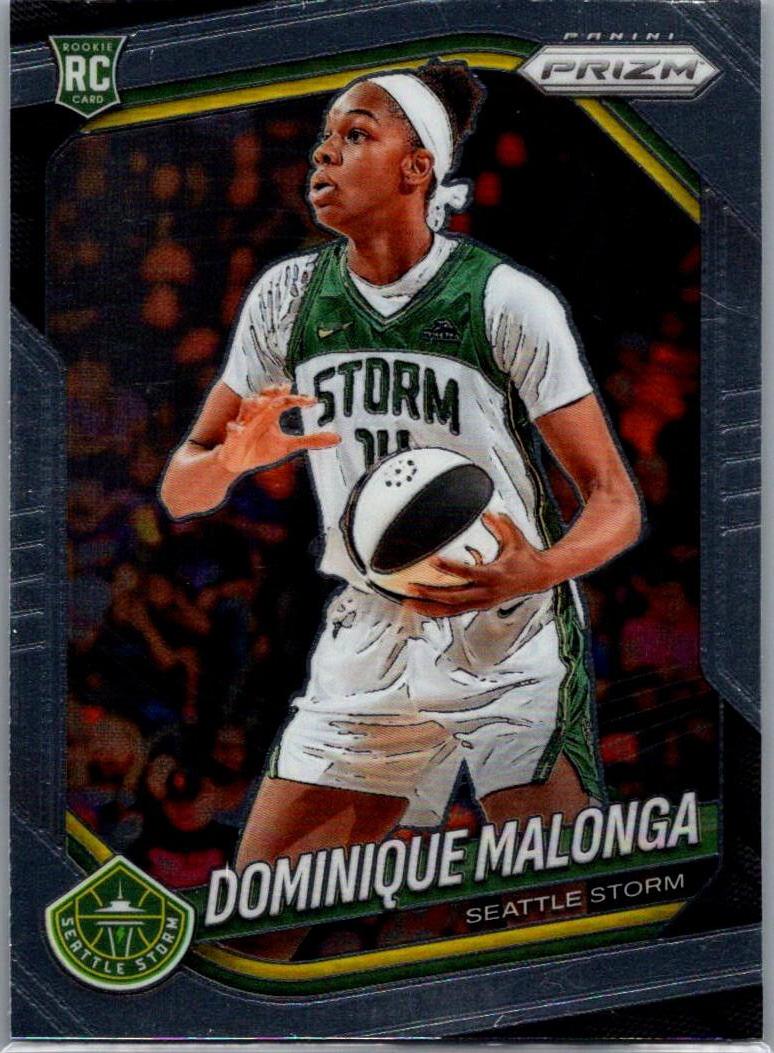 2025 Panini Prizm WNBA Dominique Malonga #116 RC front