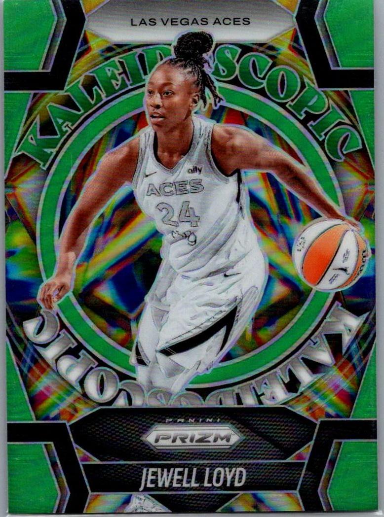 2025 Panini Prizm WNBA - Kaleidoscopic Green Prizm Jewell Loyd #7 front