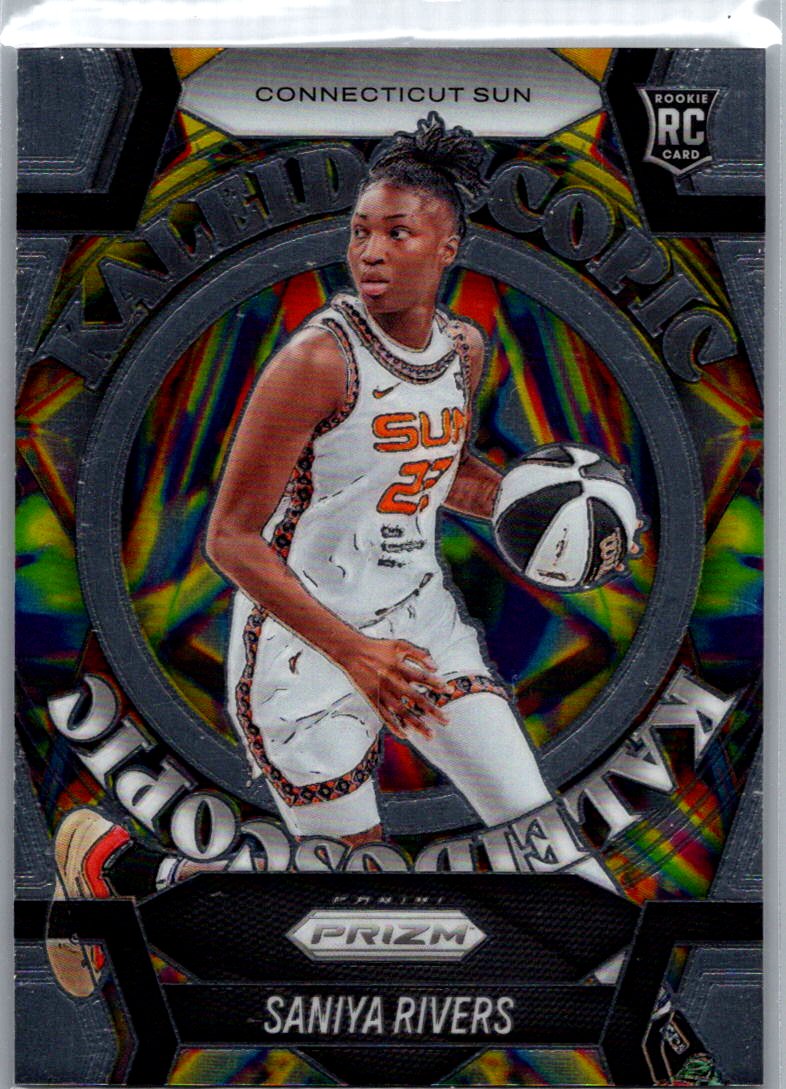2025 Panini Prizm WNBA - Kaleidoscopic Saniya Rivers #8 front