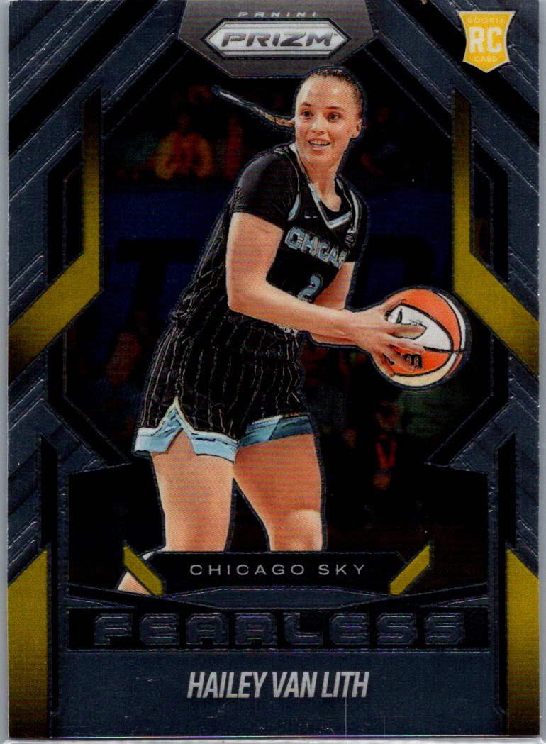 2025 Panini Prizm WNBA - Fearless Hailey Van Lith #12 front