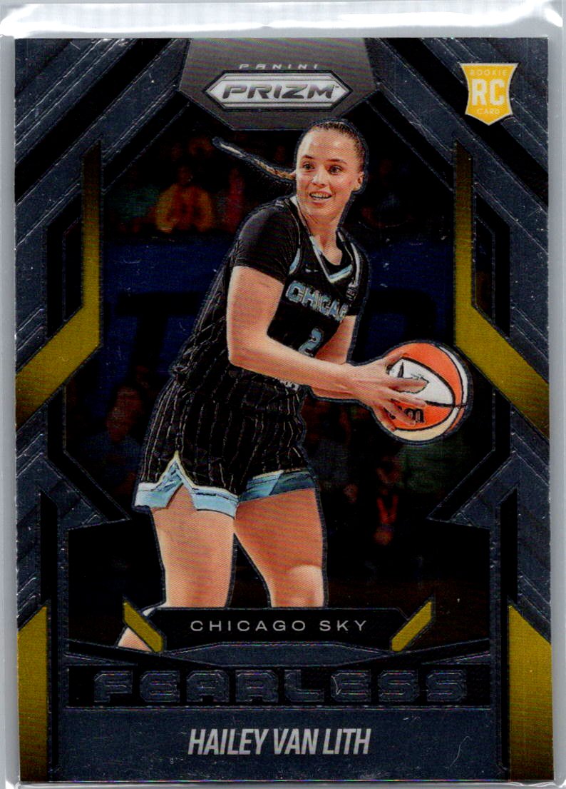 2025 Panini Prizm WNBA - Fearless Hailey Van Lith #12 front