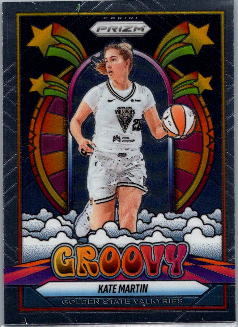 2025 Panini Prizm WNBA - Groovy Kate Martin #4 front
