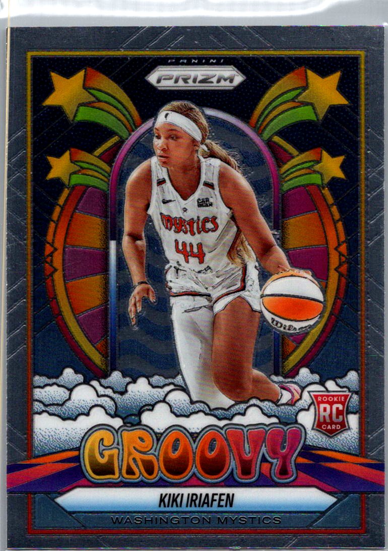 2025 Panini Prizm WNBA - Groovy Kiki Iriafen #15 front