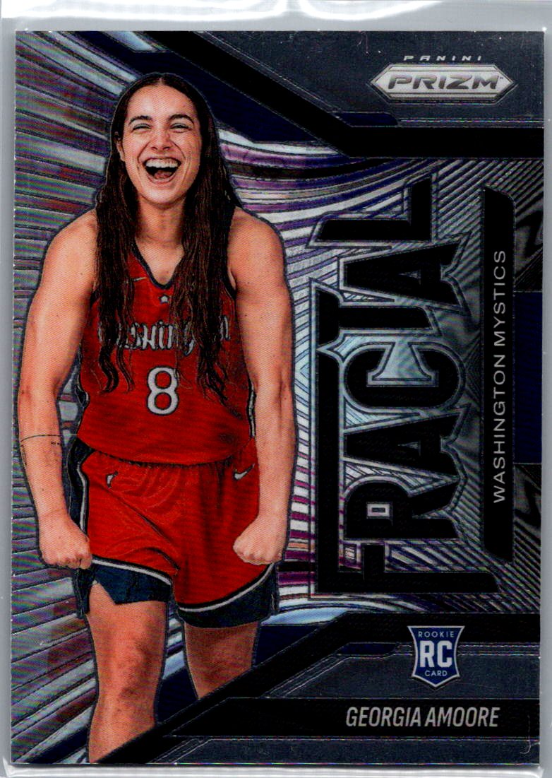 2025 Panini Prizm WNBA - Fractal Georgia Amoore #14 front