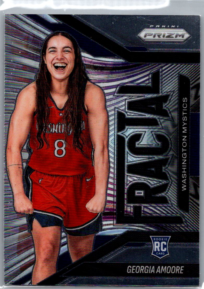 2025 Panini Prizm WNBA - Fractal Georgia Amoore #14 front