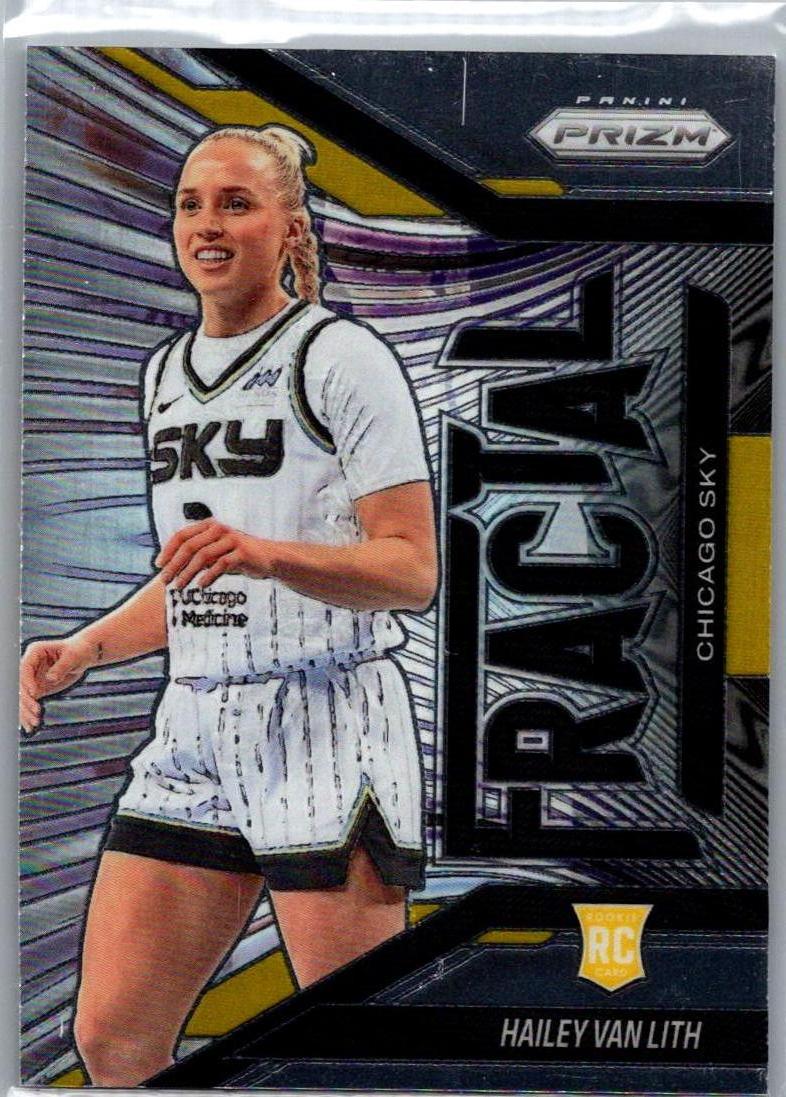 2025 Panini Prizm WNBA - Fractal Hailey Van Lith #15 front