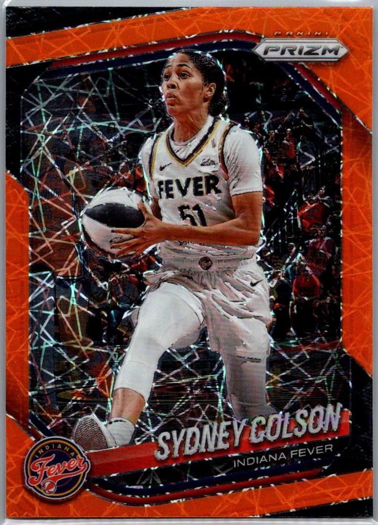 2025 Panini Prizm WNBA - Orange Velocity Prizms Sydney Colson #1 front