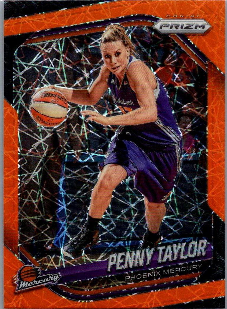 2025 Panini Prizm WNBA - Orange Velocity Prizms Penny Taylor #30 front