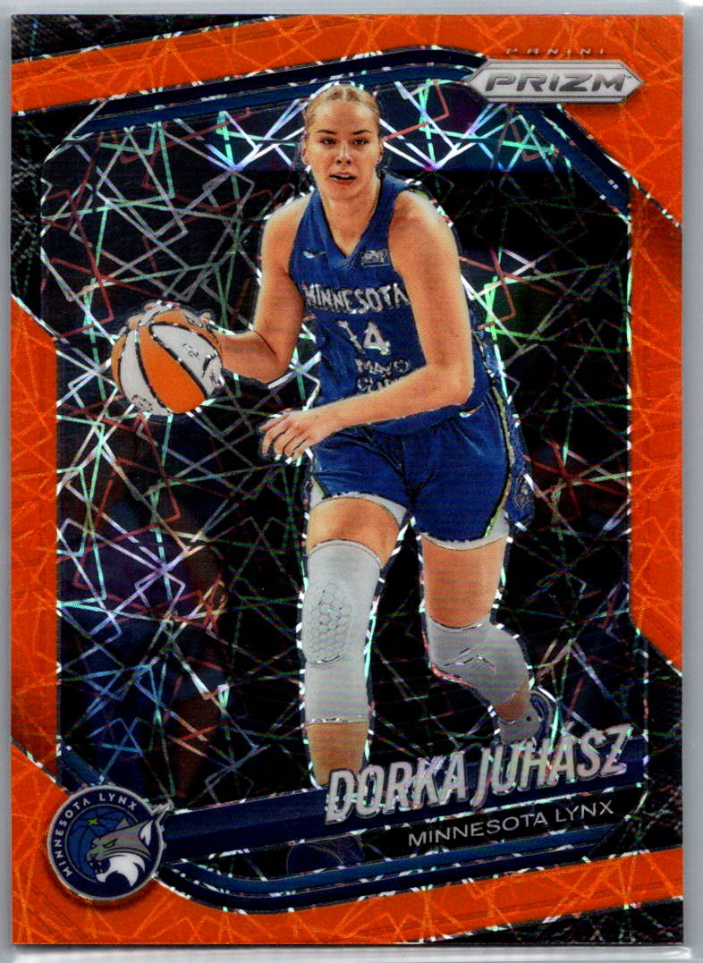 2025 Panini Prizm WNBA - Orange Velocity Prizms Dorka Juhasz #109 front