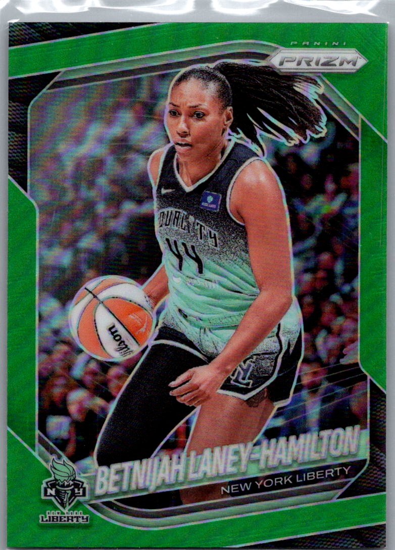 2025 Panini Prizm WNBA - Green Prizms Betnijah Laney-Hamilton #114 front