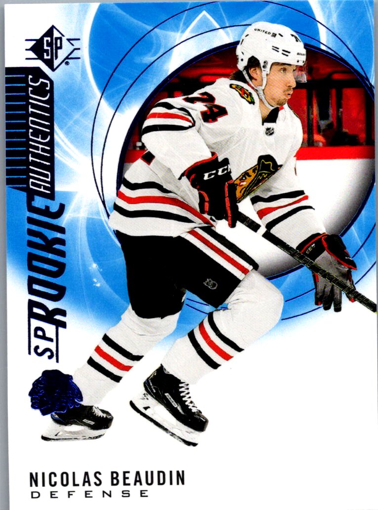 2020-21 SP - Blue Nicolas Beaudin #133 RC front